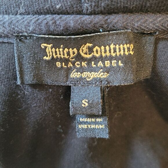 Juicy couture vintage black label jacket with embroidery and velvet - Picture 8 of 8